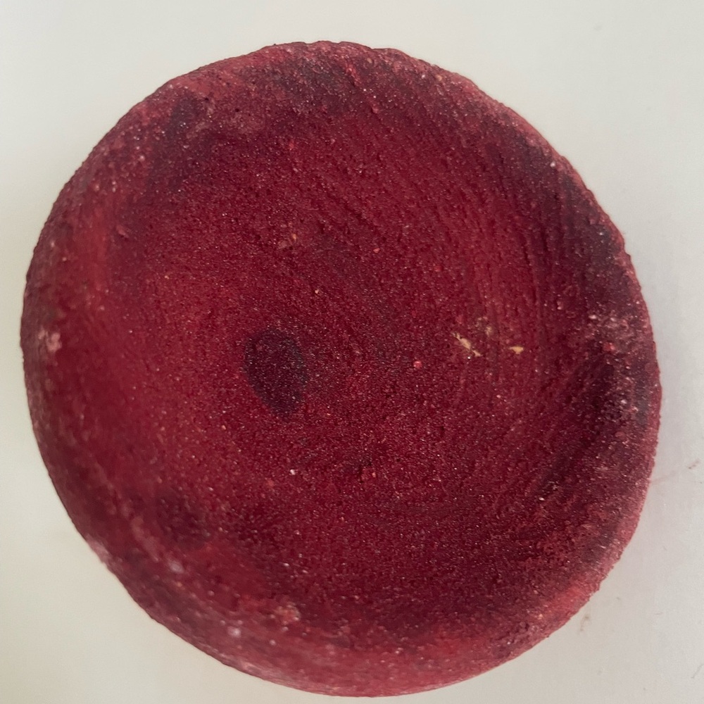 Moroccan Aker Fassi Handmade Clay Pot For Lip & Cheek Stain . - Picture 3 of 3